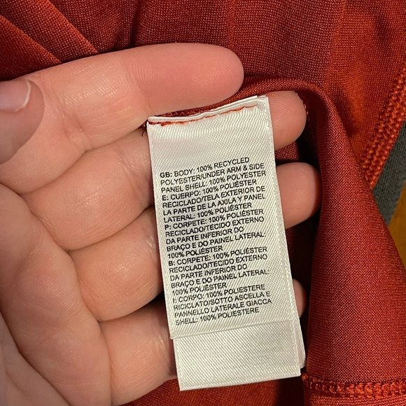 The North Face Men's Burnt Red/Orange Sportswear Lightweight Tee Size XL - Picture 5 of 8